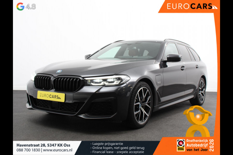 BMW 5 Serie Touring 530e M-Sport High Executive Cimate control Cruise control Navigatie Apple Carplay/ Android Auto Parkeersensoren Camera Lichtmetalen velgen Led