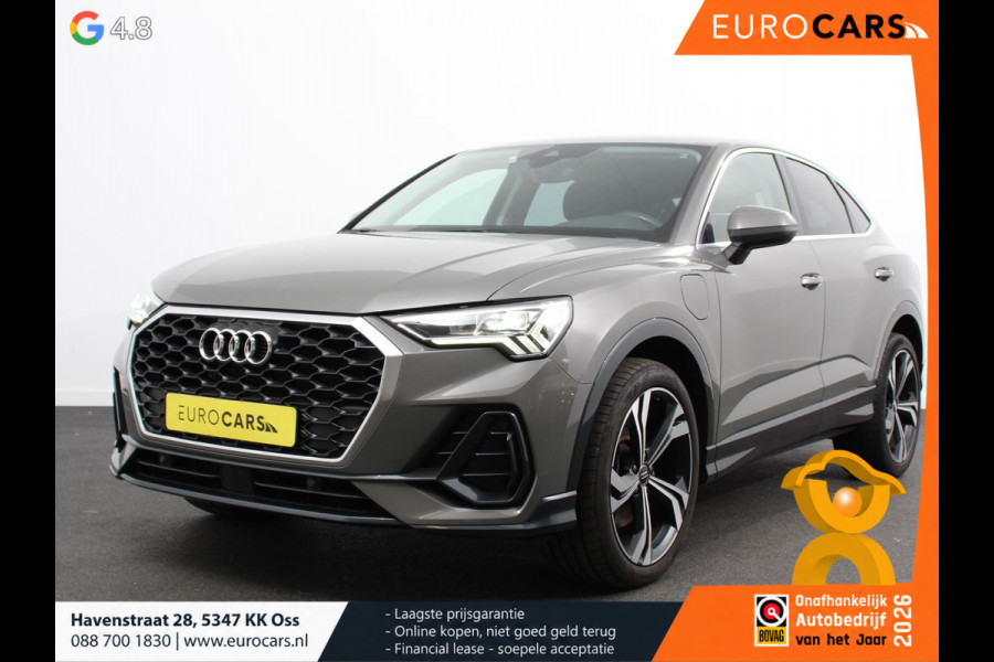 Audi Q3 Sportback 45 TFSI e PHEV Automaat Attitude Plus Electrisch bedienbare kofferklep Dab 20"Lichtmtelalen velgen Extra Getint glas Led Dab Navigatie Apple Carplay/Android Auto