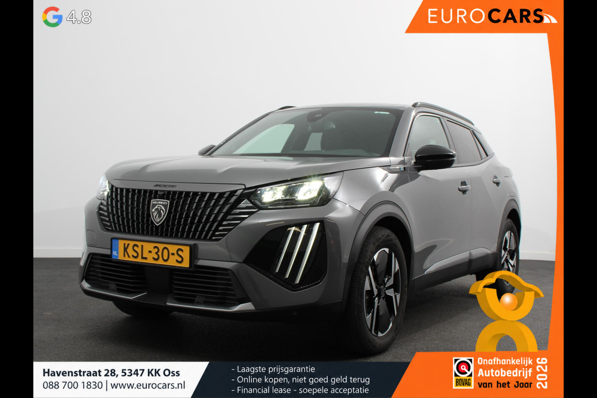 Peugeot e-2008 EV Allure 50 kWh Navigatie Apple Carplay/Android Auto Climate Control Led Parkeer sensoren Cruise Control Stoelverwarming Camera 360