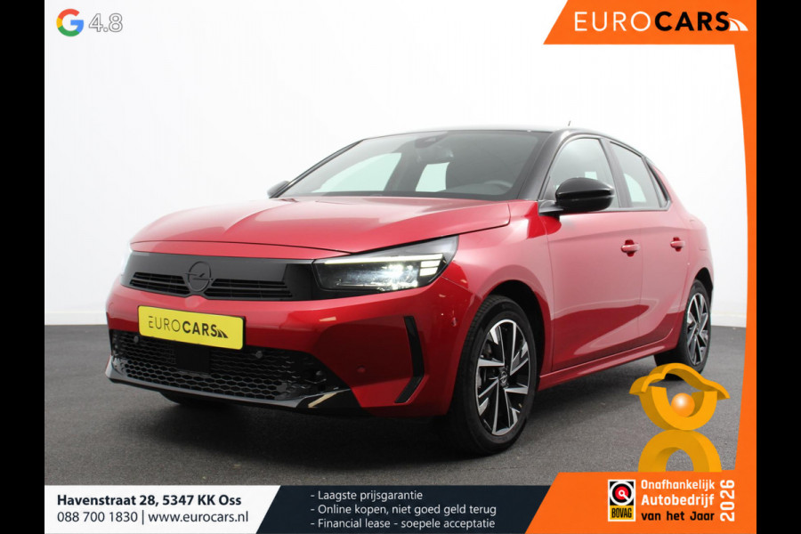 Opel Corsa 1.2 Turbo 100pk Automaat Hybrid GS-Line Navigatie Apple Carplay/Android Auto Digitale Cockpit Airco Cruise Control Lichtmetalen Velgen Dab