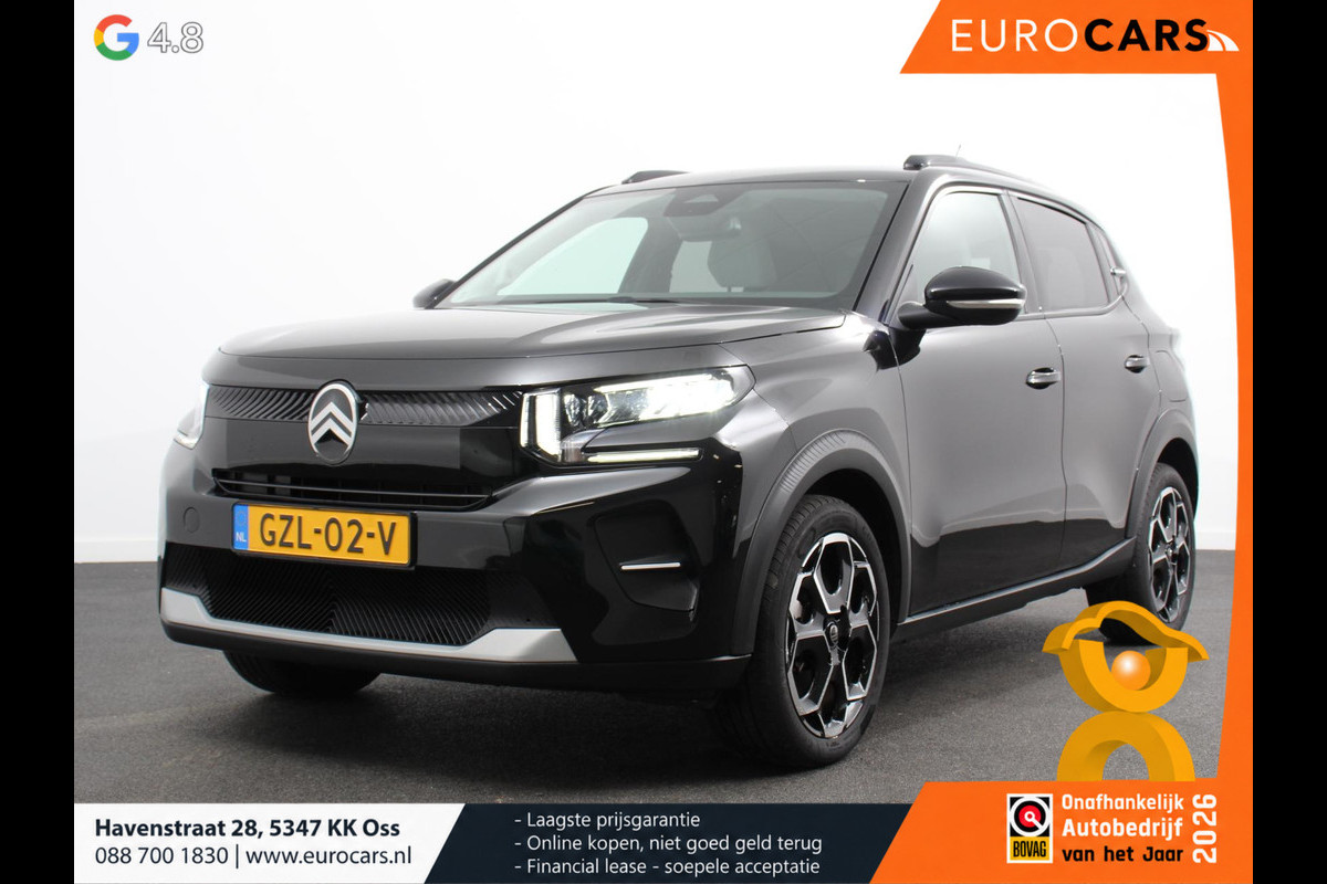 Citroën ë-C3 Max Automaat 113pk 44 kWh Climate Control Led Navigatie Apple Carplay/Android Auto Lichtmetalen Velgen Cruise Control Parkeer sensoren Camera Lichtmetalen Velgen