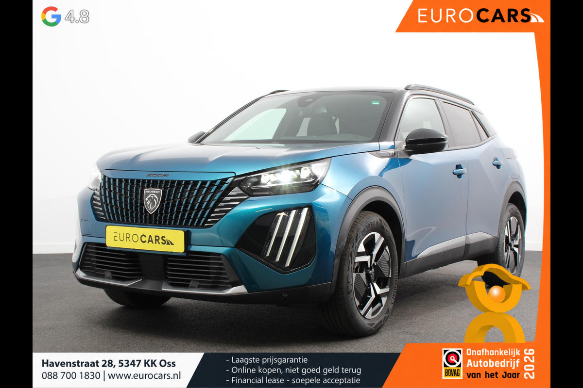 Peugeot 2008 1.2 GT Automaat Climate control Cruise control Apple Carplay/ Android Auto led Lichtmetalen velgen Parkeersensoren Camera