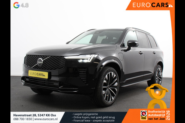 Volvo XC90 2.0 T8 Plug-in hybrid AWD Plus Dark 7 persoons DEMO Navigatie Apple Carplay/Android Auto 360 Camera Parkeersensoren Adaptive Cruise Control Full LED Stoel- en stuurverwarming Memory stoelen Climate Control Lichtmetalen velgen