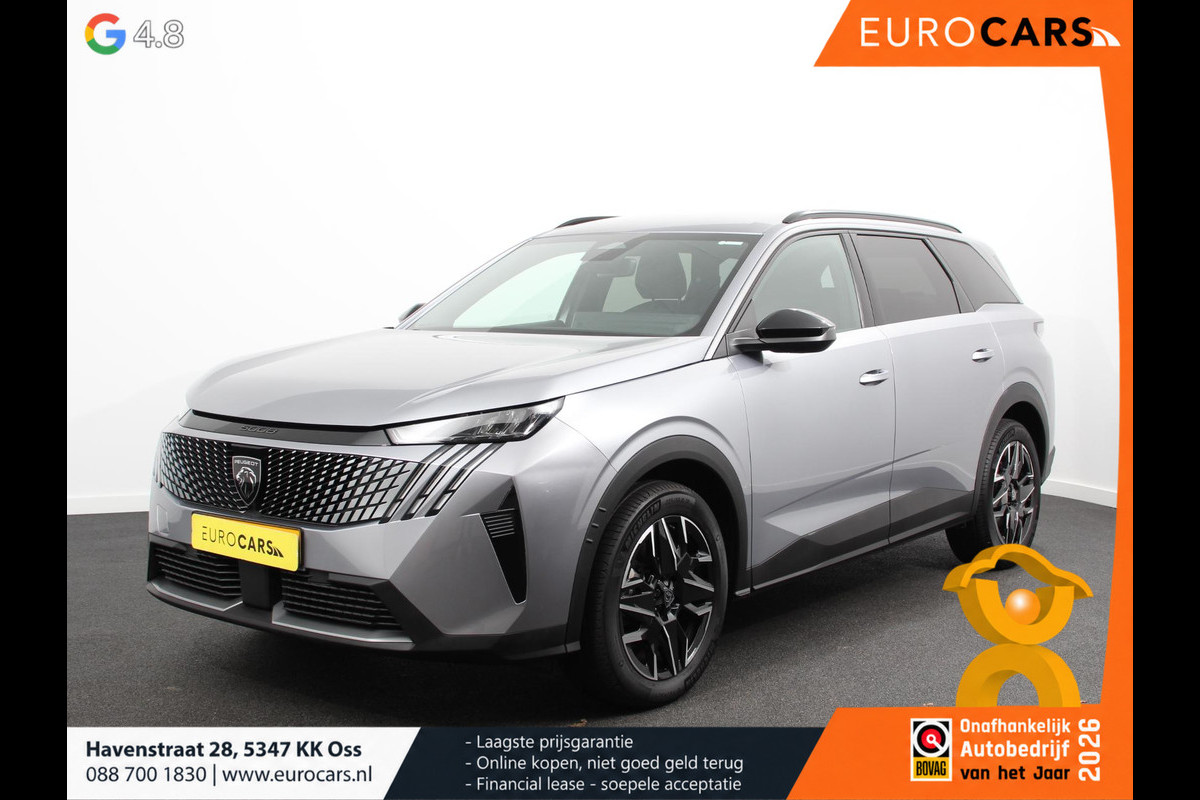 Peugeot 5008 1.2 Hybrid 145pk Automaat Allure 7p Navigatie Apple Carplay/Android Auto Camera Climate control Dab Led Keyless start Lichtmetalen Velgen Parkeer sensoren