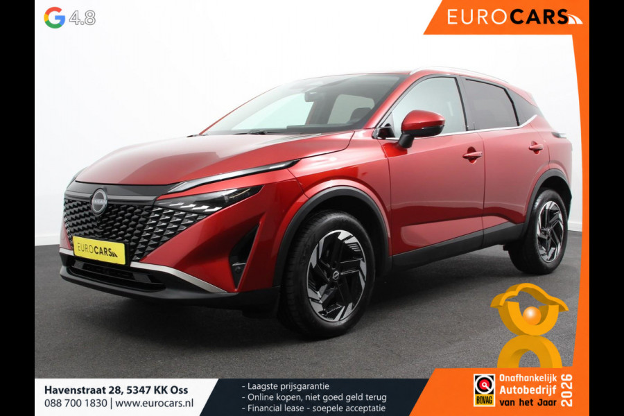Nissan QASHQAI 1.3 MHEV Automaat N-Connecta Navigatie Climate Control Sfeerverlichting Camera 360 Led Dab Verwarmde voorstoelen Adaptieve Cruise Control Digitale Cockpit Lichtmetalen Velgen