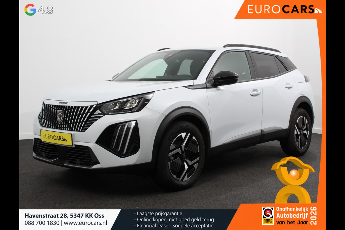 Peugeot 2008 1.2 Hybrid 136 pk Automaat Allure Navigatie Apple Carplay/Android Auto Climate Control Dab Led Parkeer sensoren Cruise Control Stoelverwarming