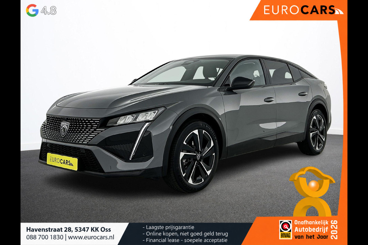 Peugeot 408 1.2 PureTech Allure Pack 130pk Automaat Comfort Pakket Ergo comfort stoel Electrische stoelverstelling lichtmetalen velgen stoelverwarming Camera Navigatie Climate Control Dab Led Parkeer sensoren