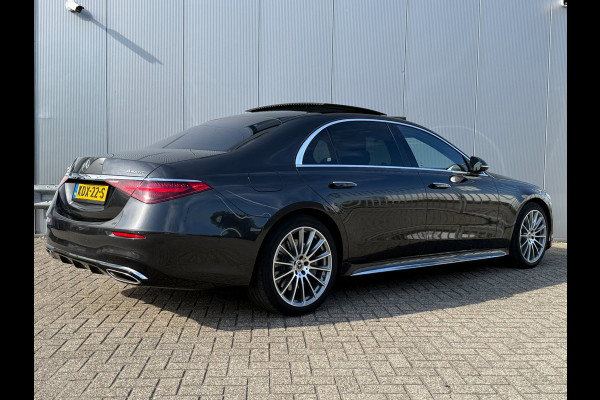 Mercedes-Benz S-Klasse 580 e 4MATIC Lang AMG Line | Panoramadak | Luchtvering | Massagestoelen | Head-Up | BOMVOL!!