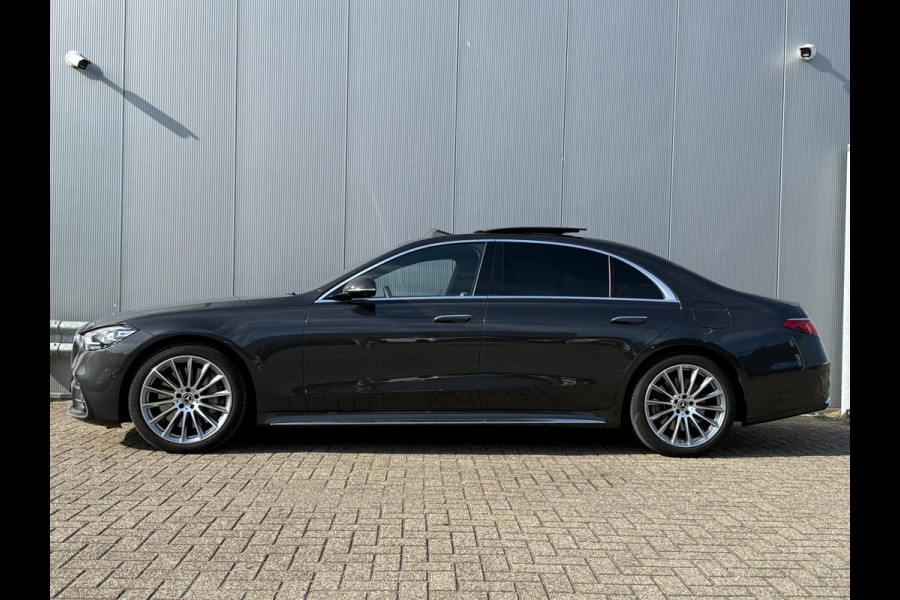 Mercedes-Benz S-Klasse 580 e 4MATIC Lang AMG Line | Panoramadak | Luchtvering | Massagestoelen | Head-Up | BOMVOL!!