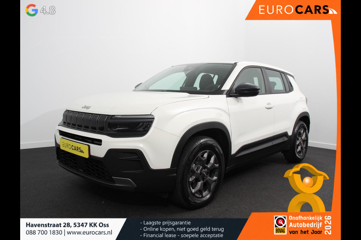 Jeep Avenger Longitude 54 kWh Automaat SOH 96% Navigatie Apple Carplay/ Android Auto Parkeersensor achter Cruise Control Full LED Virtual Cockpit Climate Control