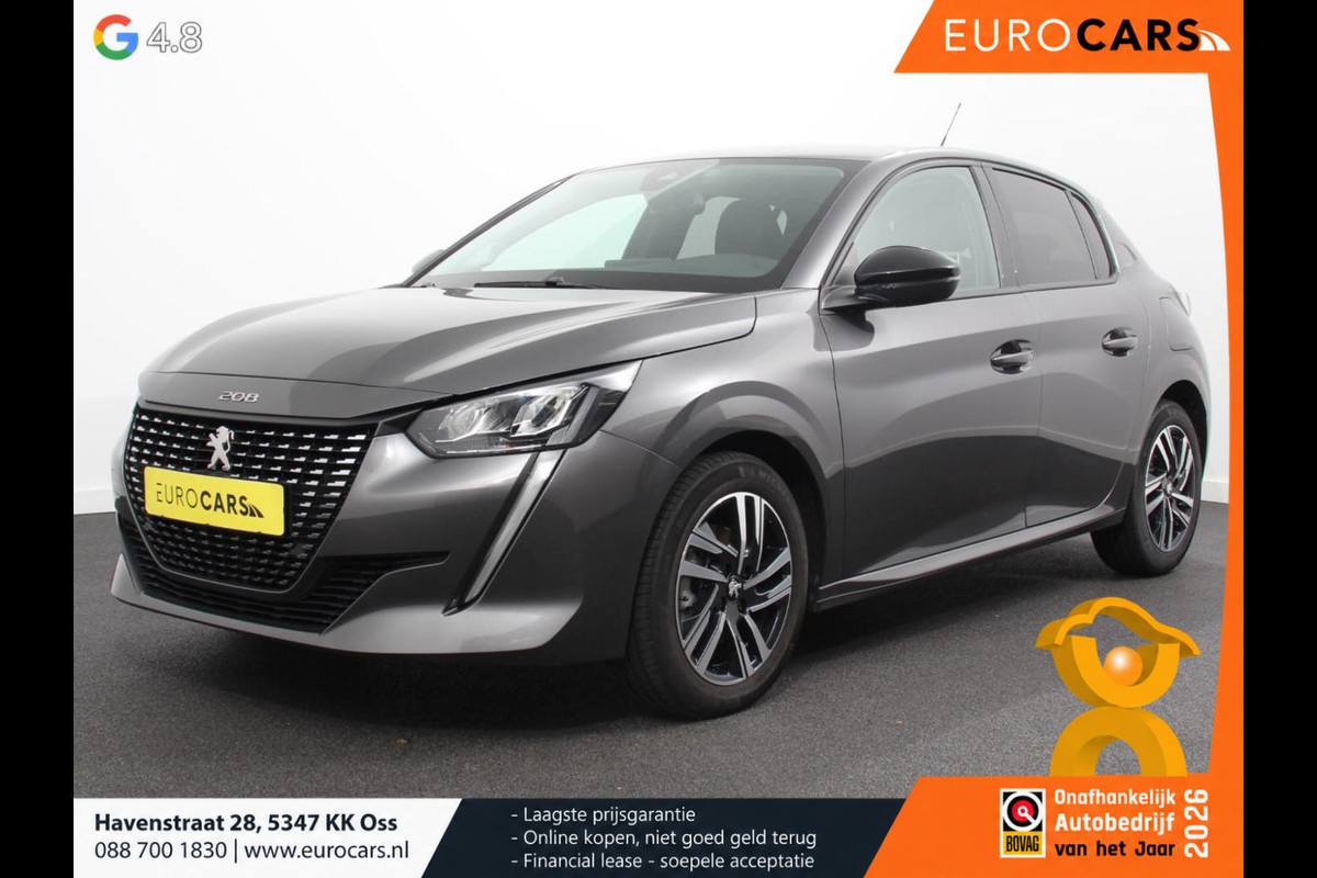 Peugeot 208 1.2 100pk Turbo Allure Pack Navigatie Camera Climate Control Digitale Cockpit Parkeersensoren Dab Led Lichtmetalen Velgen Cruise Control Led