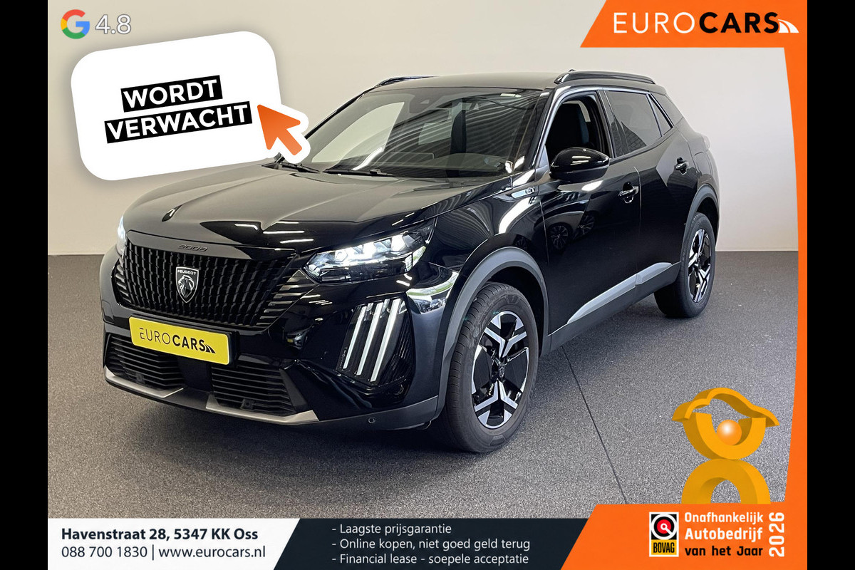 Peugeot 2008 1.2 PureTech 130pk Automaat GT-Line Navigatie Apple Carplay/Android Auto Camera Parkeersensoren Ledverlichting Cruise Control Virtual Cockpit Climate Control Lichtmetalen velgen