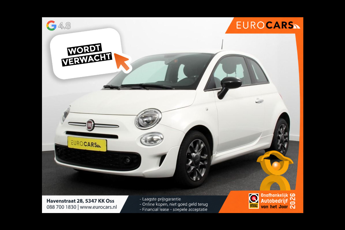 Fiat 500 1.0 Hybrid Sport Climate control Cruise control Lichtmetalen velgen Groot scherm Sportstoelen