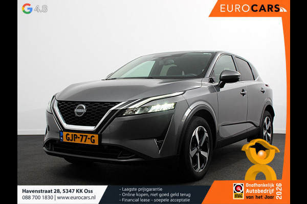 Nissan QASHQAI 1.3 MHEV Automaat N-Connecta Navigatie Apple Carplay/Android Auto Dab Led Camera 360 Adaptive Cruise control Stoelverwarming Climate Control Lichtmetalen velgen