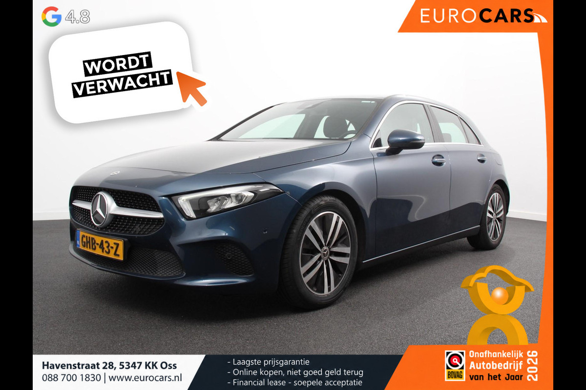 Mercedes-Benz A-Klasse 200 163pk DCT Progressive Navigatie Parkeersensoren Camera Cruise Control Stoelverwarming Ledverlichting Climate Control