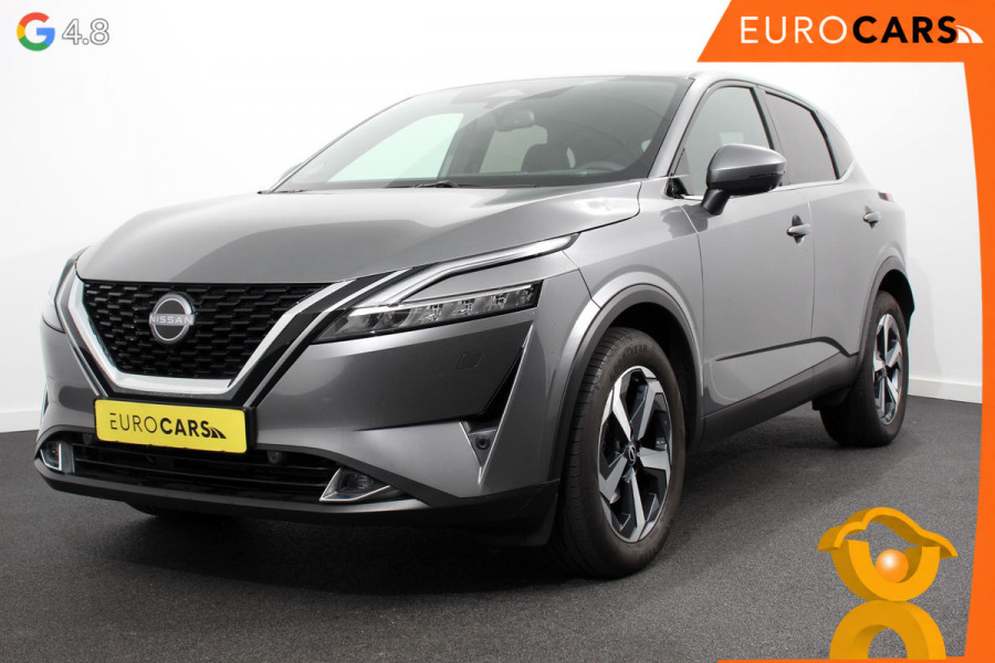Nissan QASHQAI 1.3 MHEV DIG-T 158pk Xtronic Tekna Navigatie Apple Carplay/Android Auto Parkeersensoren 360 camera Adaptieve cruise control Head-up Display Blind Spot Assist Elektrische achterklep Elektrische bestuurderstoel Stoel-en stuurverwarming Ledverlichting Climate Control