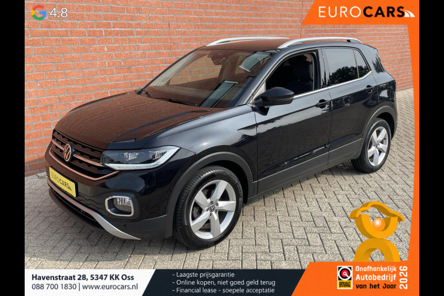 Volkswagen T-Cross 1.0 TSI 110pk DSG Style Navigatie Apple Carplay / Android Auto Camera Parkeer sensoren Dab Winterpakket Digitale Cockpit