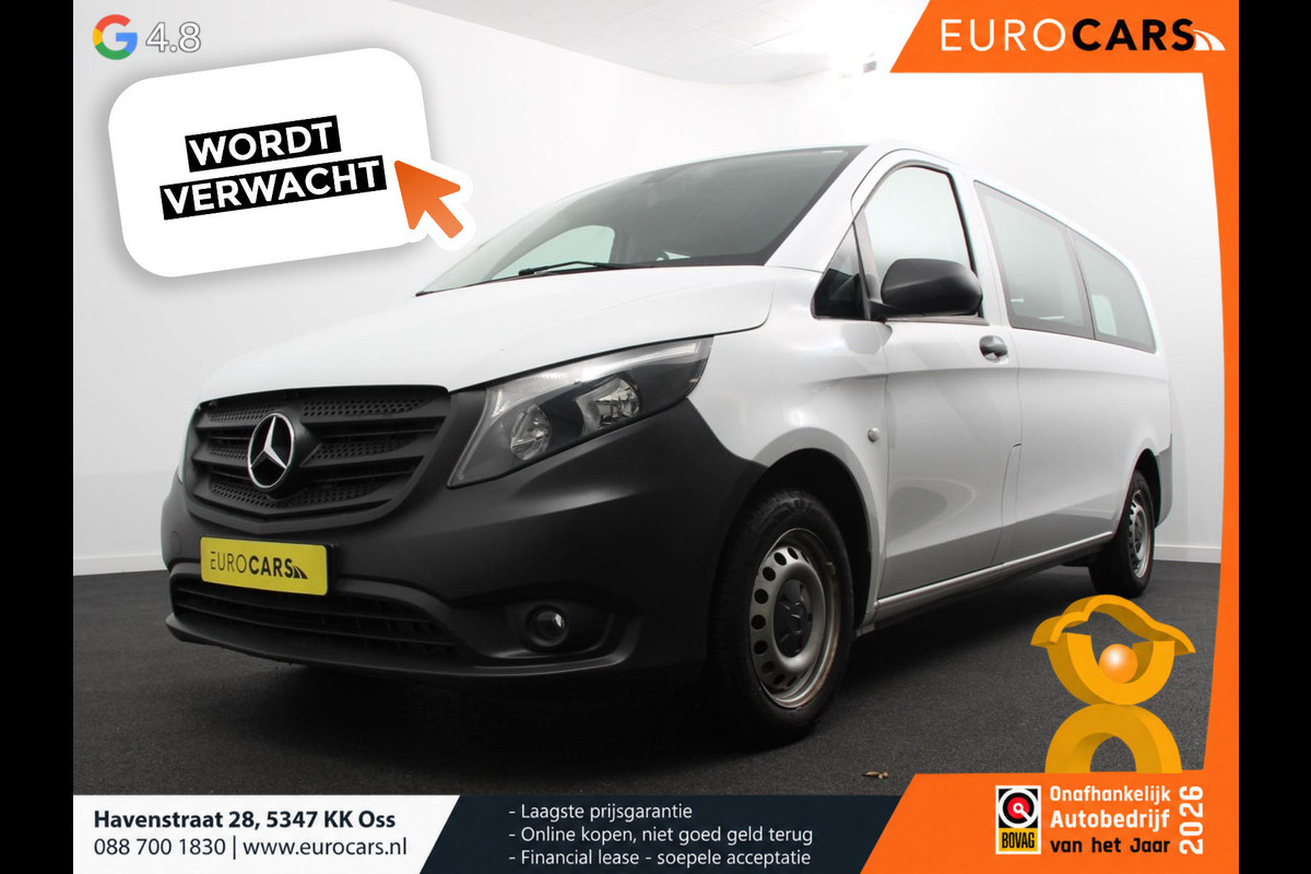 Mercedes-Benz Vito Tourer 114 CDI Automaat Pro L3 8persoons PERSONENBUS excl. BTW/ incl. BPM Navigatie Airco Cruise Control