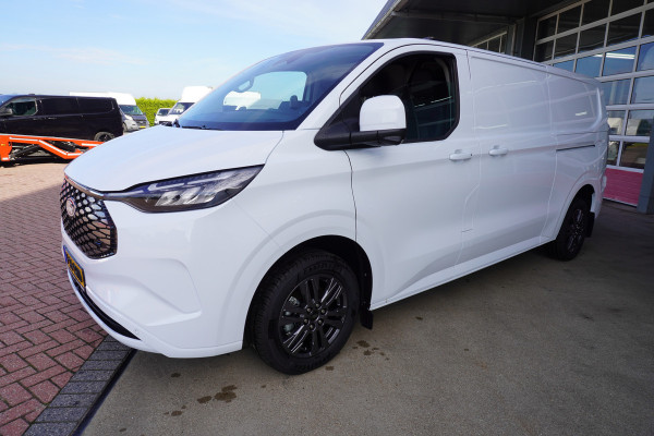 Ford E-Transit Custom 340L L2H1 Limited 71 kWh/218PK Automaat Schuifdeur L+ R nr. V070 | Climate | Adap.Cruise | Navi | Leer | Camera |Pro Powerpack