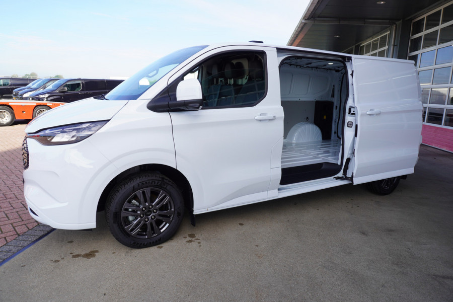 Ford E-Transit Custom 340L L2H1 Limited 71 kWh/218PK Automaat Schuifdeur L+ R nr. V070 | Climate | Adap.Cruise | Navi | Leer | Camera |Pro Powerpack