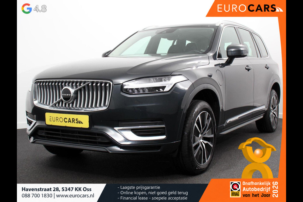 Volvo XC90 2.0 T8 Recharge AWD Inscription Expression Navigatie Apple Carplay/Android Auto Parkeersensoren Stoel- en stuurverwarming Adaptieve Cruise Control Virtual Cockpit Elektrisch inklapbare trekhaak Inductieladen voor smartphone