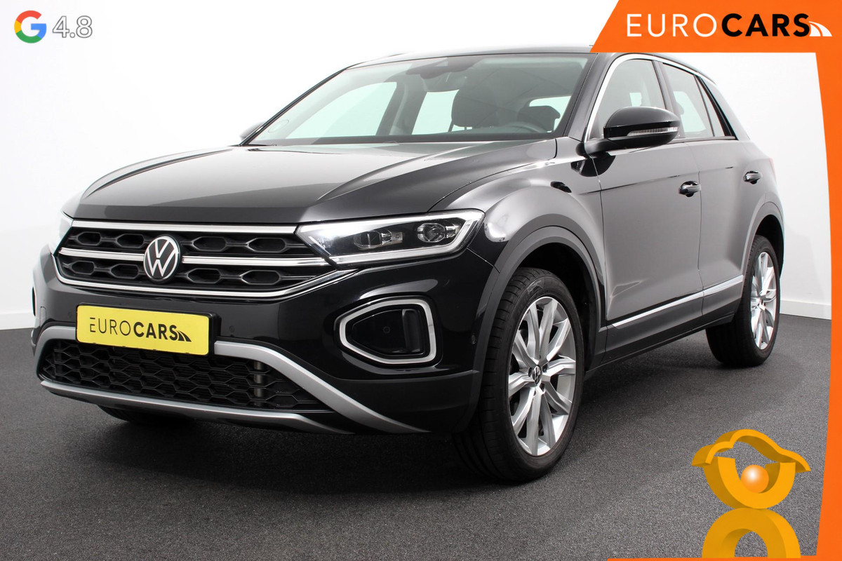 Volkswagen T-Roc 1.5 TSI 150pk Automaat Style Navigatie Apple Carplay/Android Auto Parkeersensoren Camera Adaptive Cruise Control Blind Spot Assist Park Assist Stoel- en stuurverwarming Elektrische achterklep LED-koplampen