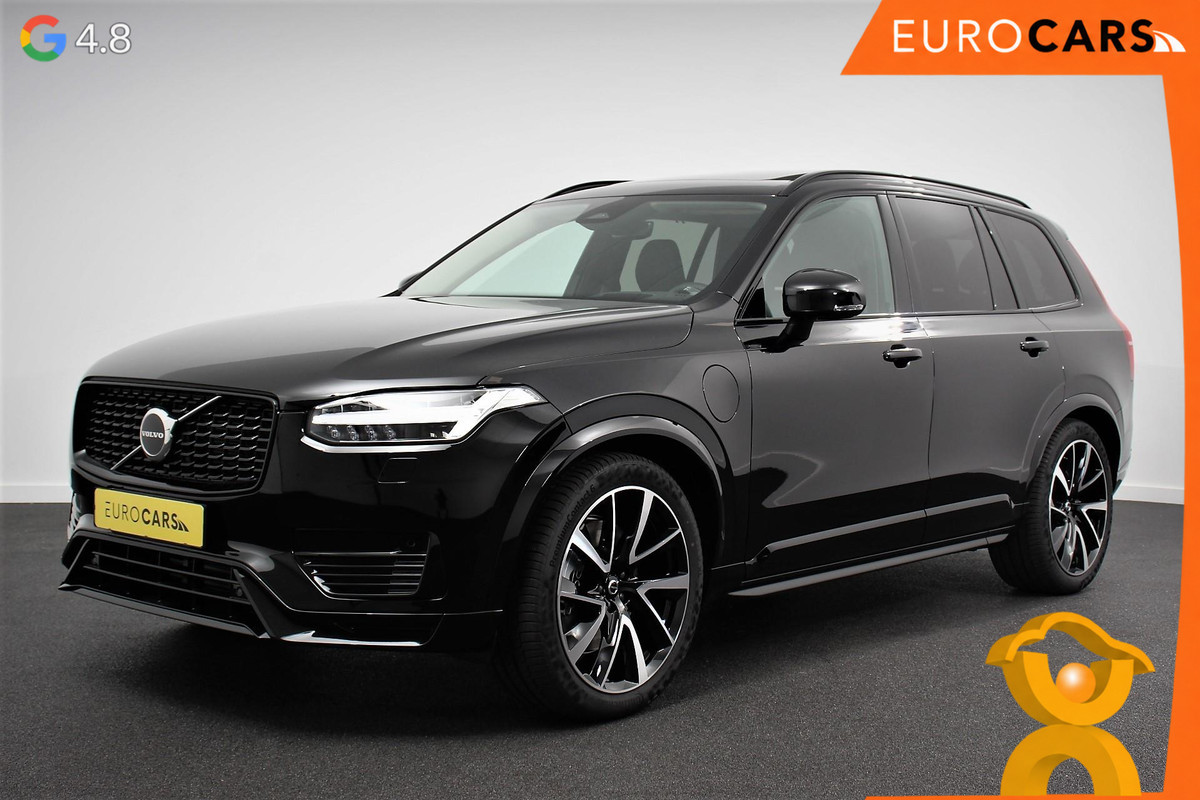 Volvo XC90 2.0 T8 455pk Recharge AWD Ultimate Dark Leder Panorama-schuifdak Navigatie Harman Kardon Electrisch bedienbare achterklep Camera Cruise control Apple Carplay/ Android Auto