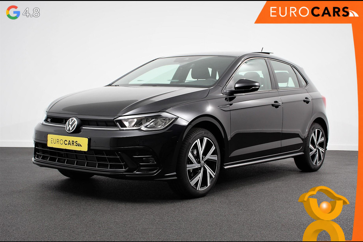 Volkswagen Polo 1.0 TSI DSG R-Line Panorama dak Navigatie App Connect Climate Control DAB LED Parkeer sensoren Camera Cruise control adaptieve