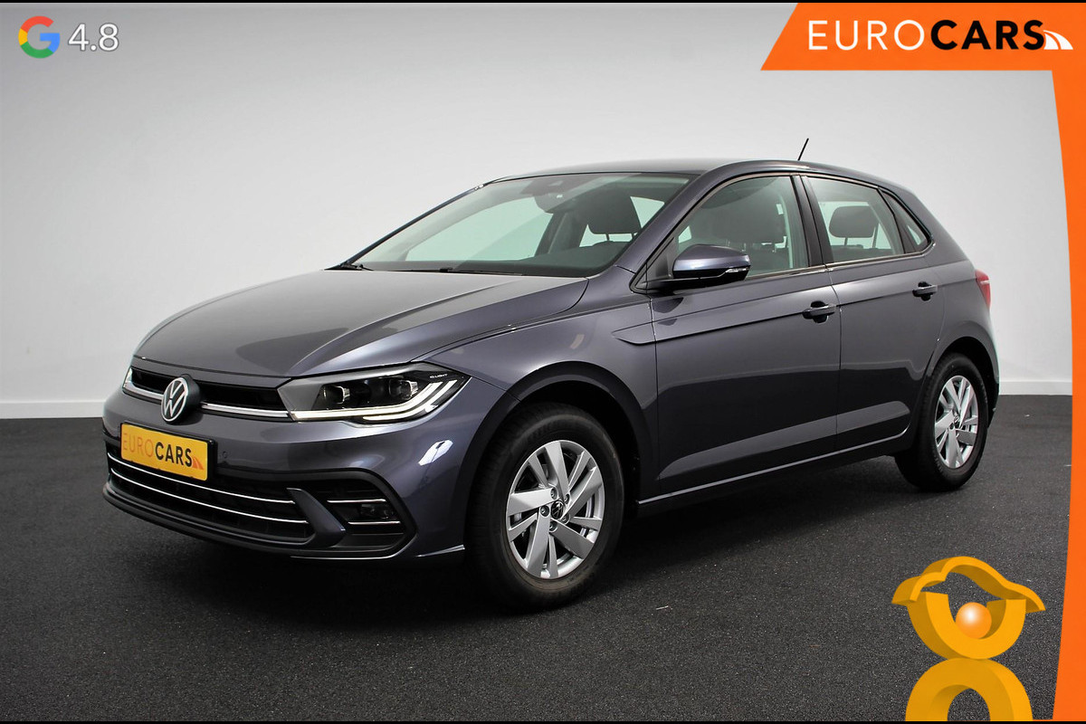 Volkswagen Polo 1.0 TSI DSG Style Navigatie Climate Control Cruise control adaptive Parkeer sensoren Led Dab Lichtmetalen Velgen Digitale Cockpit