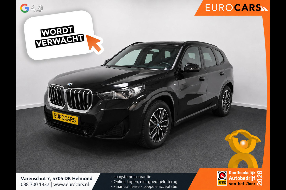 BMW X1 xDrive25e M-Sport Trekhaak Navigatie Apple CarPlay Android Auto Camera Parkeerhulp Adaptive Cruise Control Dodehoekdetectie Stoelverwarming Full Led Leder Keyless entry Climate Control Lichtmetalen velgen