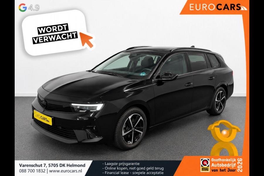 Opel Astra Sports Tourer 1.2 Turbo Ultimate Panoramadak Navigatie Apple Carplay Android Auto 360 camera Parkeerhulp Adaptive Cruise Control Head-up Display Stoel- en stuurverwarming Memory stoelen Full Led Climate Control