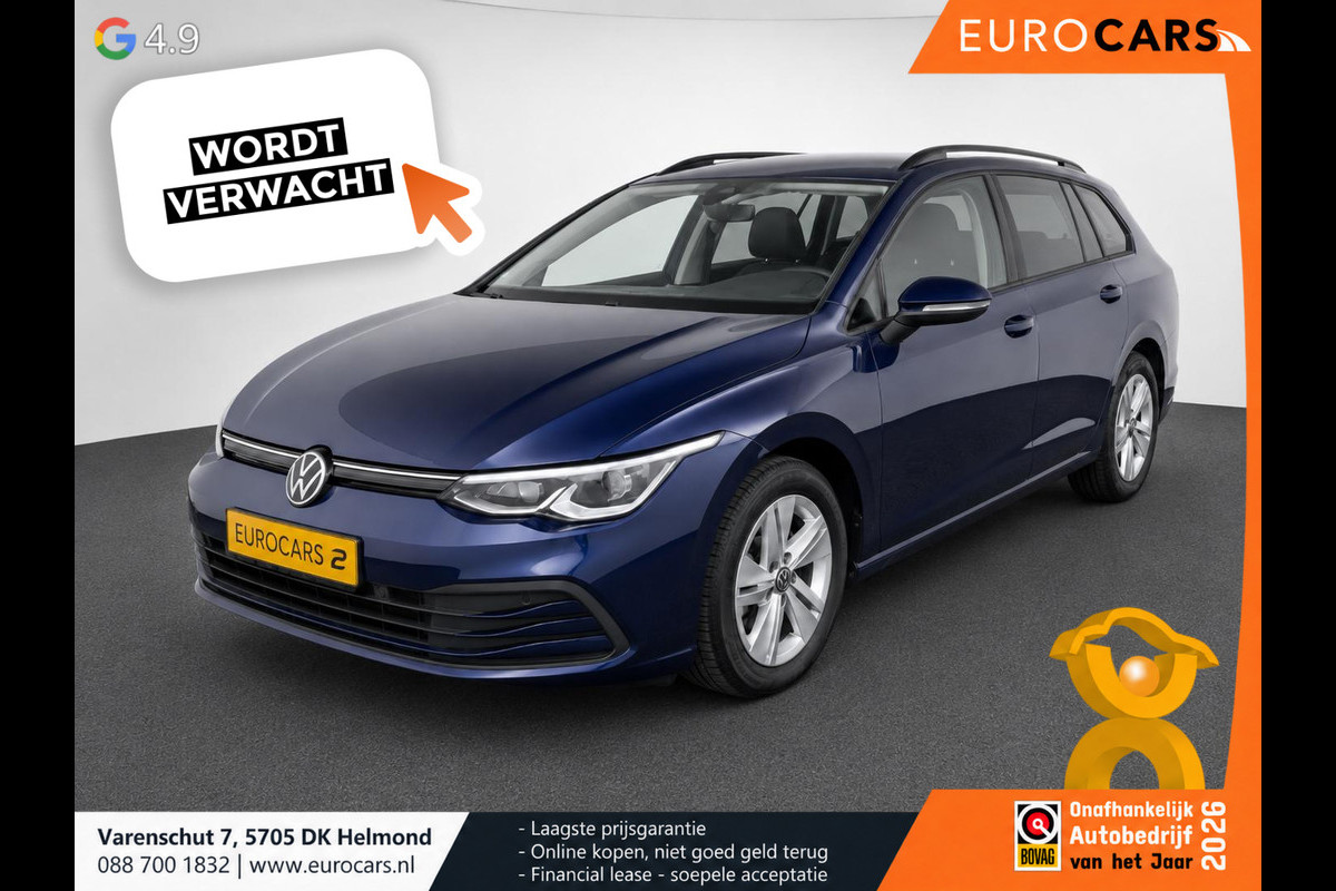 Volkswagen Golf Variant 1.5 eTSI Life Business Automaat Trekhaak Airco ECC Navi Carplay Adaptive Cruise Control Full LED Stoel/stuurwielverwarming PDC VA Camera DAB Virtual Cockpit Privacy Glass