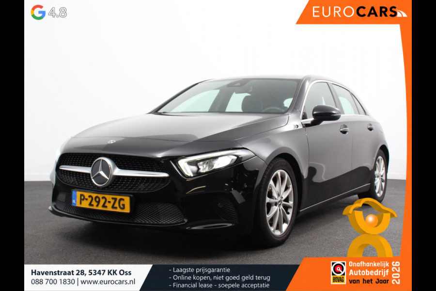 Mercedes-Benz A-Klasse 200 163pk Automaat Advantage Proressive Style Navigatie Virtual Cockpit Climate control Half leder Camera Parkeer Sensoren Lichtmetalen Velgen Cruise Control Stoelverwarming