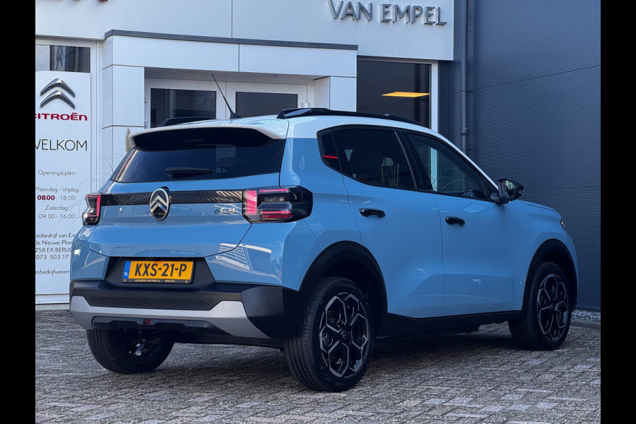 Citroën ë-C3 Max 113pk 44 kWh | 3-Fase | Camera | Navigatie | Climate control | Draadloze Carplay / Android Auto |