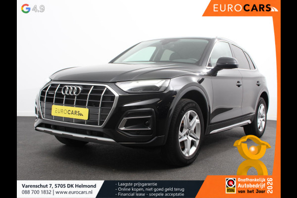 Audi Q5 50 TFSI e quattro S edition Climate control Adaptieve cruise control Led Apple Carplay/ Android Auto Parkeersensoren Verwarmde voorstoelen Keyless Lane assist Lichtmetalen velgen