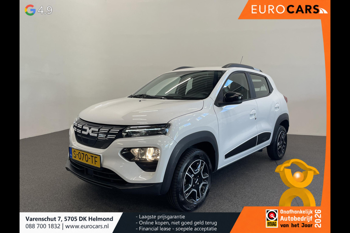 Dacia Spring Essential 27 kWh SOH 93% Airco Half leder DAB Bluetooth Lichtmetalen velgen