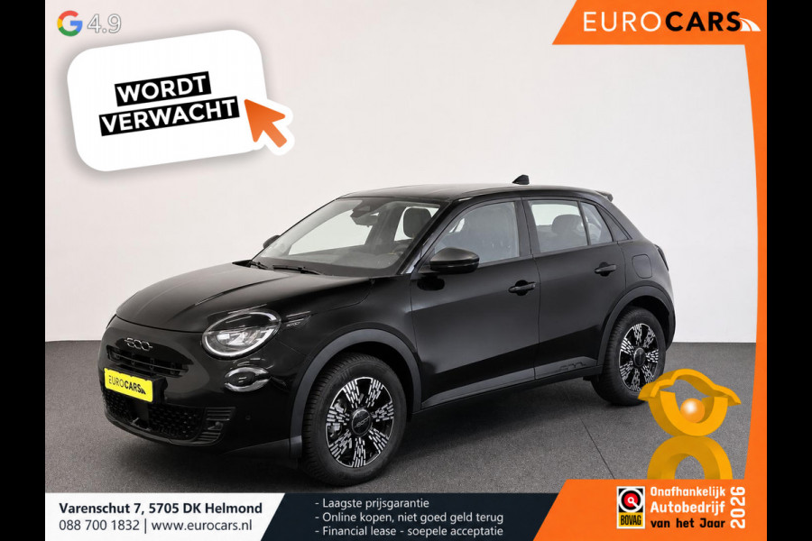 Fiat 600 1.2 Hybrid Icon Wireless CarPlay Stoelverwarming Cruise Control PDC+Camera achter Full  LED Virtual Cockpit
