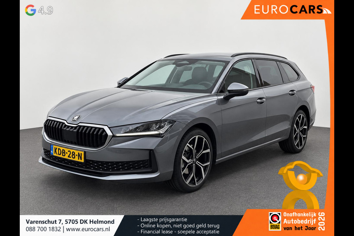 Škoda Superb Combi 1.5 TSI MHEV DSG Selection 2025 New model! Navi Carplay Full LED PDC VA+ Camera Adaptive Cruise Control 19" LM Velgen