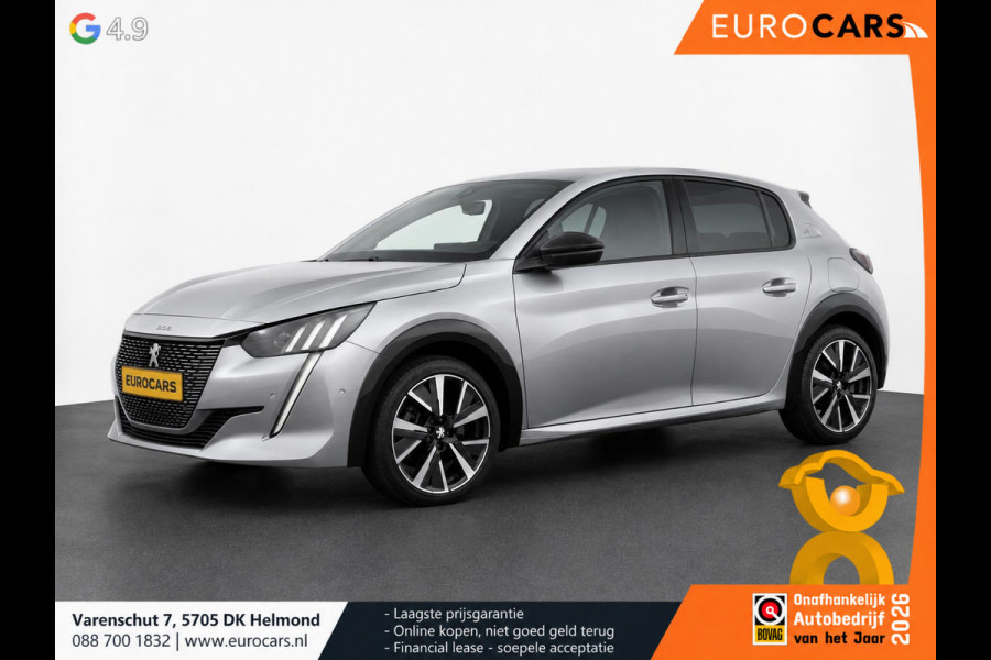 Peugeot 208 1.2 PureTech GT-line Automaat Navigatie Apple CarPlay Android Auto Parkeerhulp Cruise control Climate control Lichtmetalen velgen