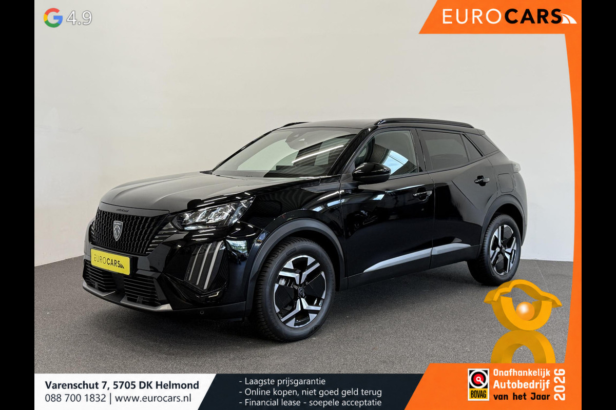 Peugeot 2008 1.2 Puretech Allure 100pk Navigatie Camera Apple Carplay Android Auto Parkeersensoren Cruise Control Stoelverwarming Climate Control Lichtmetalen velgen