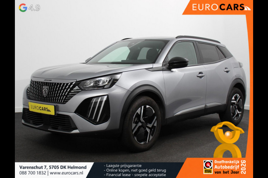 Peugeot 2008 1.2 Hybrid 136 pk Automaat Allure Navigatie Apple Carplay Android Auto Climate Control Dab Led Parkeer sensoren Cruise Control Stoelverwarming