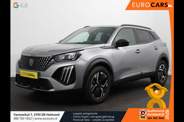 Peugeot 2008 1.2 Hybrid 136 pk Automaat Allure Navigatie Apple Carplay Android Auto Climate Control Dab Led Parkeer sensoren Cruise Control Stoelverwarming