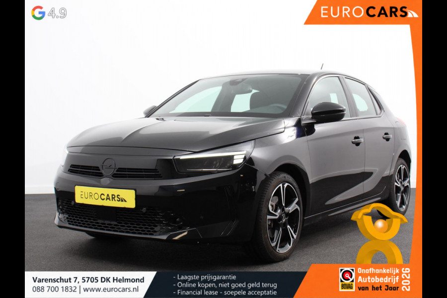 Opel Corsa 1.2 Turbo 110pk Hybrid Automaat GS DEMO! Navigatie Airco Cruise control Parkeersensoren Apple Carplay/ Android Auto Camera Lichtmetalen velgen LED