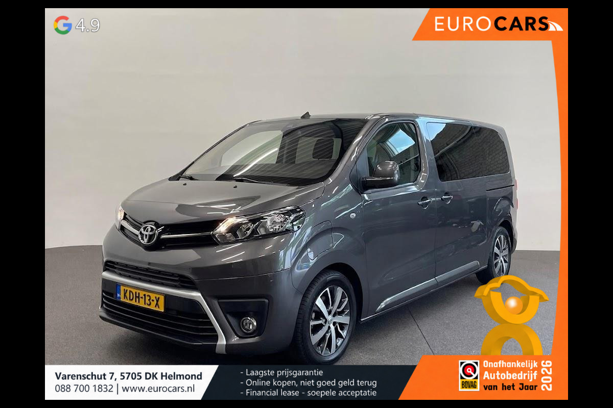 Toyota PROACE Electric Verso Luxury L2 8persoons PERSONENBUS Navigatie Apple Carplay Android Auto Climate Control Lichtmetalen velgen Cruise Control SOH 85%