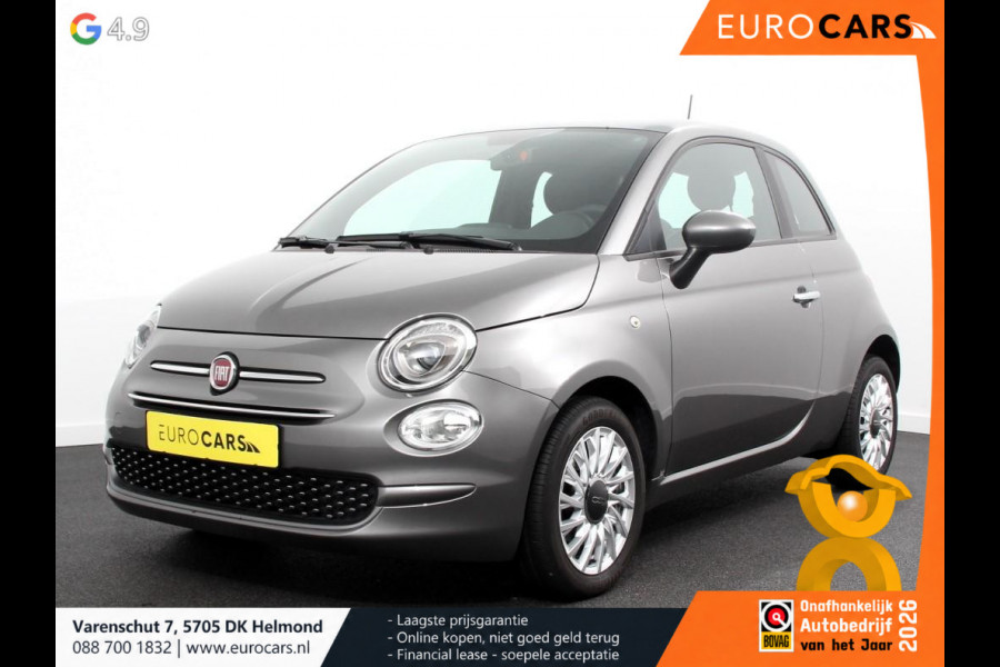 Fiat 500 1.0 Hybrid Lounge Plus Cruise control Panorama dak Parkeersensor achter Climate control Apple carplay / Andriod auto