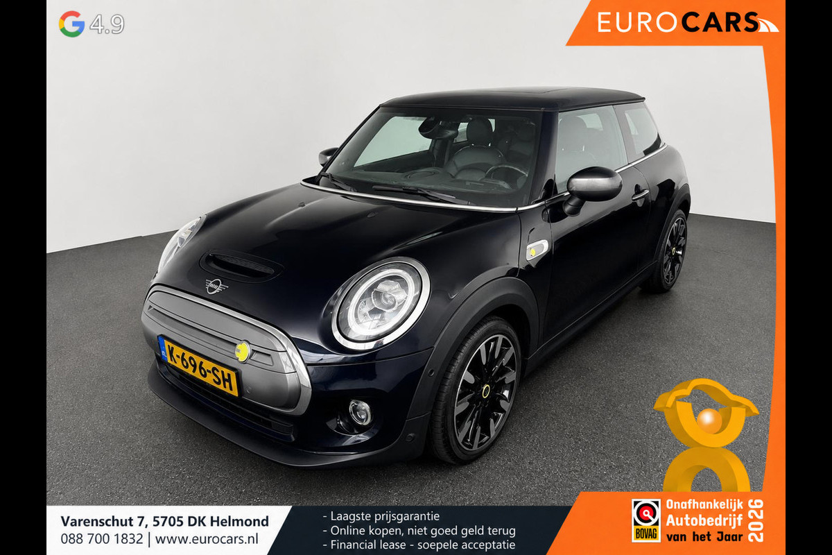MINI Electric Charged 33 kWh Panoramadak Harman Kardon Camera Leder Navigatie Professional Cruise Control Head Up Display Bluetooth SOH 97%