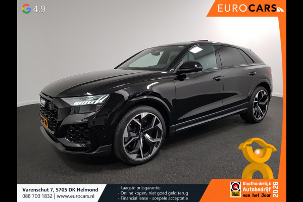 Audi Q8 4.0 TFSI RS Q8 Quattro 600pk! Panorama dak Navigatie Electrische achterklep Led Camera Climate Control Parkeer sensoren voor en achter Lichtmetalen Velgen