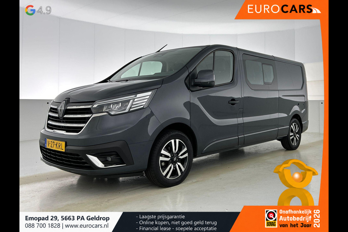 Renault Trafic 2.0 Blue dC1 150PK L2H1 Dubbele Cabine Automaat Navigatie Airco Lichtmetalen velgen Betimmering Trekhaak Camera Parkeer sensoren Dab