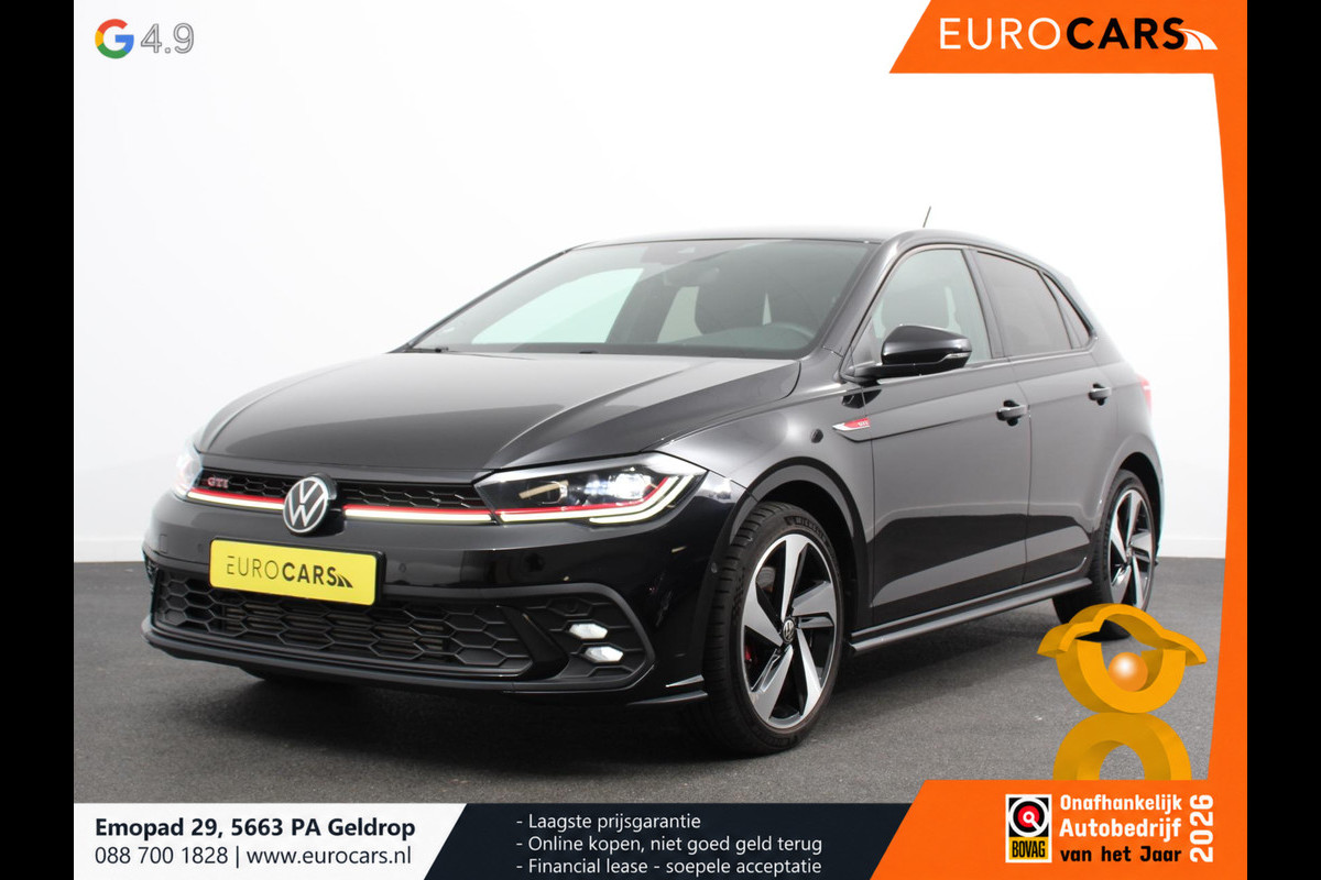 Volkswagen Polo 2.0 TSI GTI 207pk Automaat Digitale Cockpit Navigatie Apple Carplay/Android Auto Climate Control Extra getint Glas Stoelverwarming Dab Led Adaptive Cruise Control