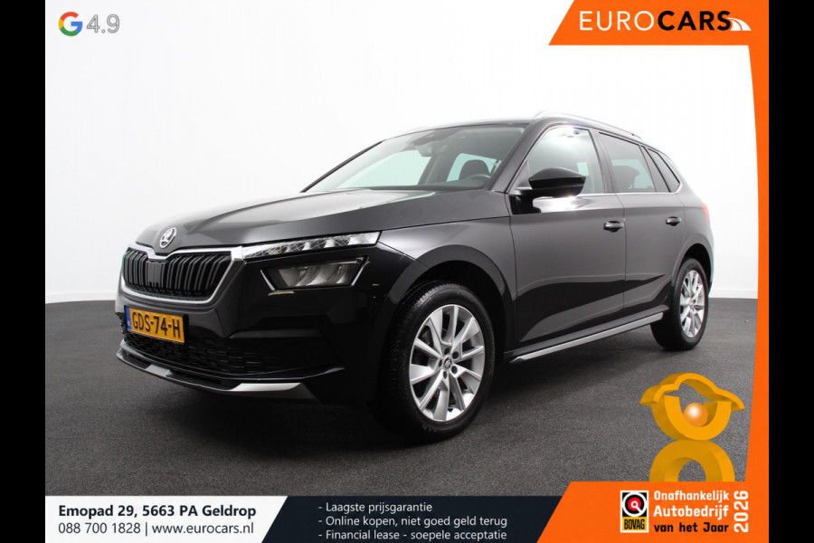 Škoda Kamiq 1.0 TSI 110pk DSG Style Navigatie Apple Carplay / Android auto Parkeersensor achter Cruise Control Verwarmbare voorstoelen Extra getint glas Climate Control